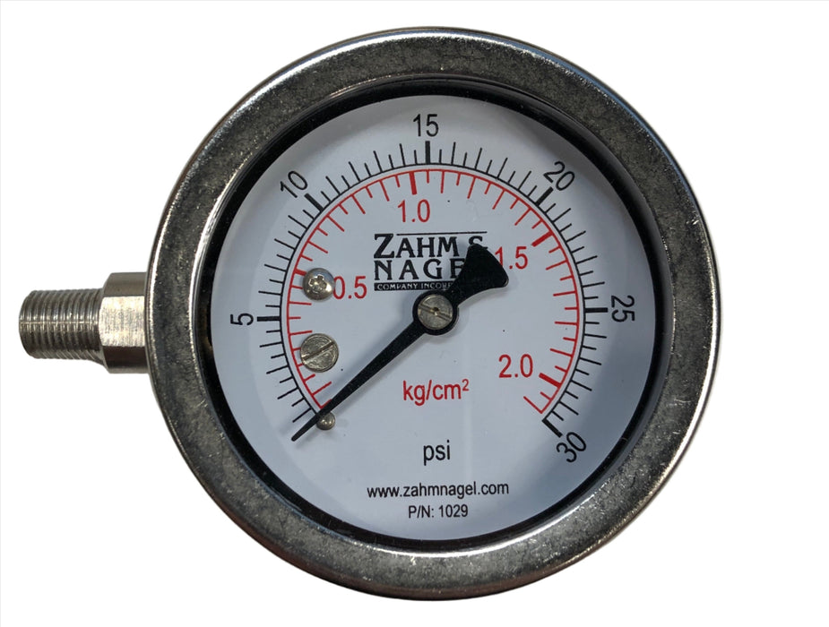 Zahm and Nagel Pressure Gauge